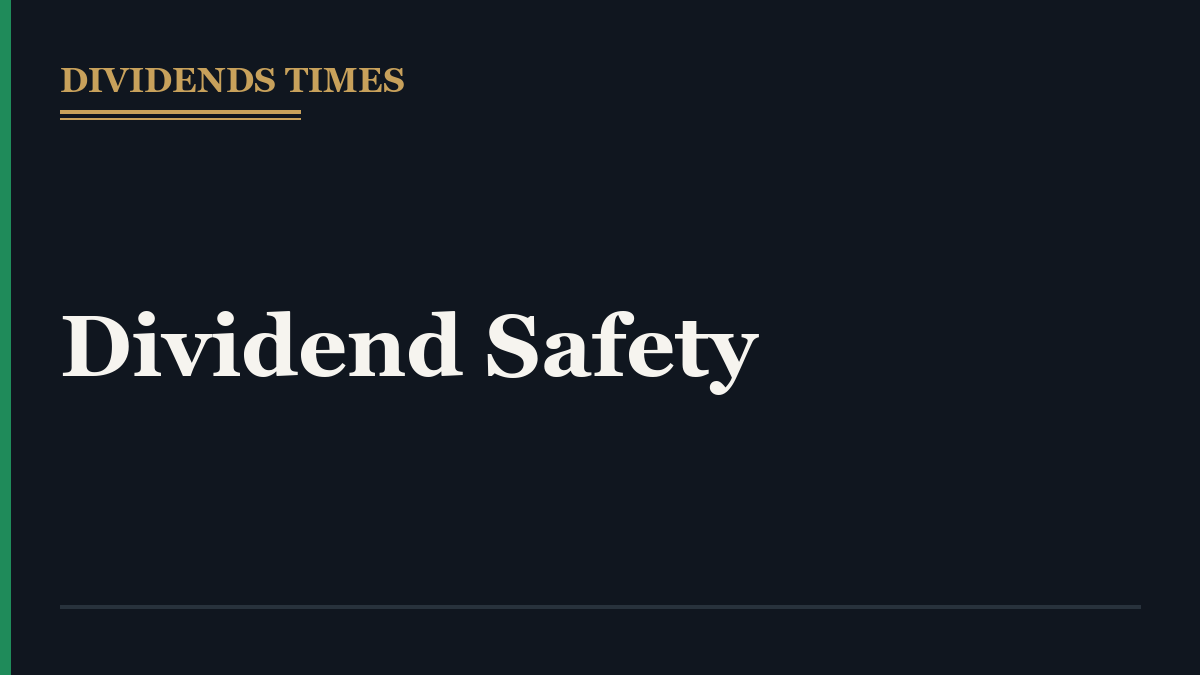 Dividend Safety
